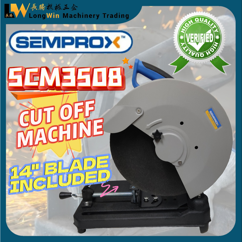 SEMPROX SCM3508 14'' Cut Off Machine 355mm 2000W 3800RPM Mesin Pemotong ...