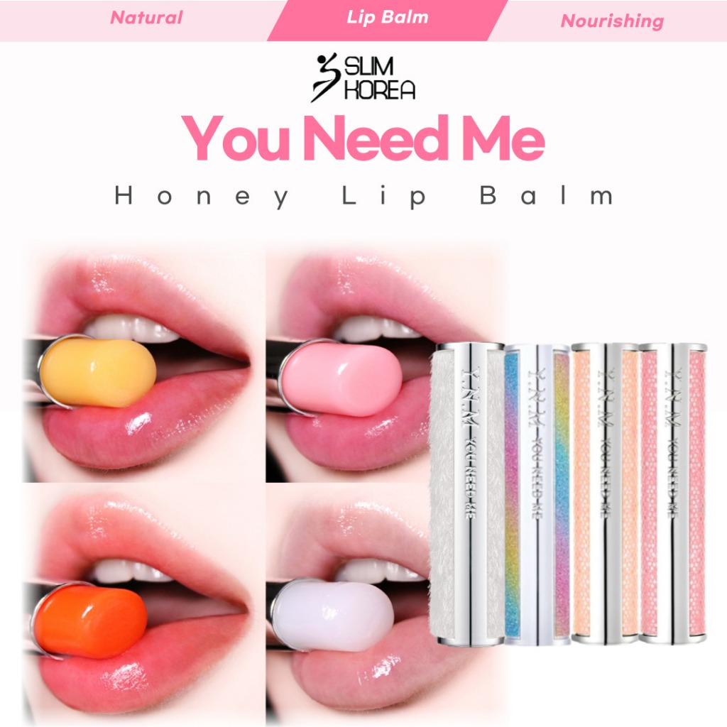 YNM Honey Lip Balm Collection / Candy, Natural Melting, Rainbow, Orange ...