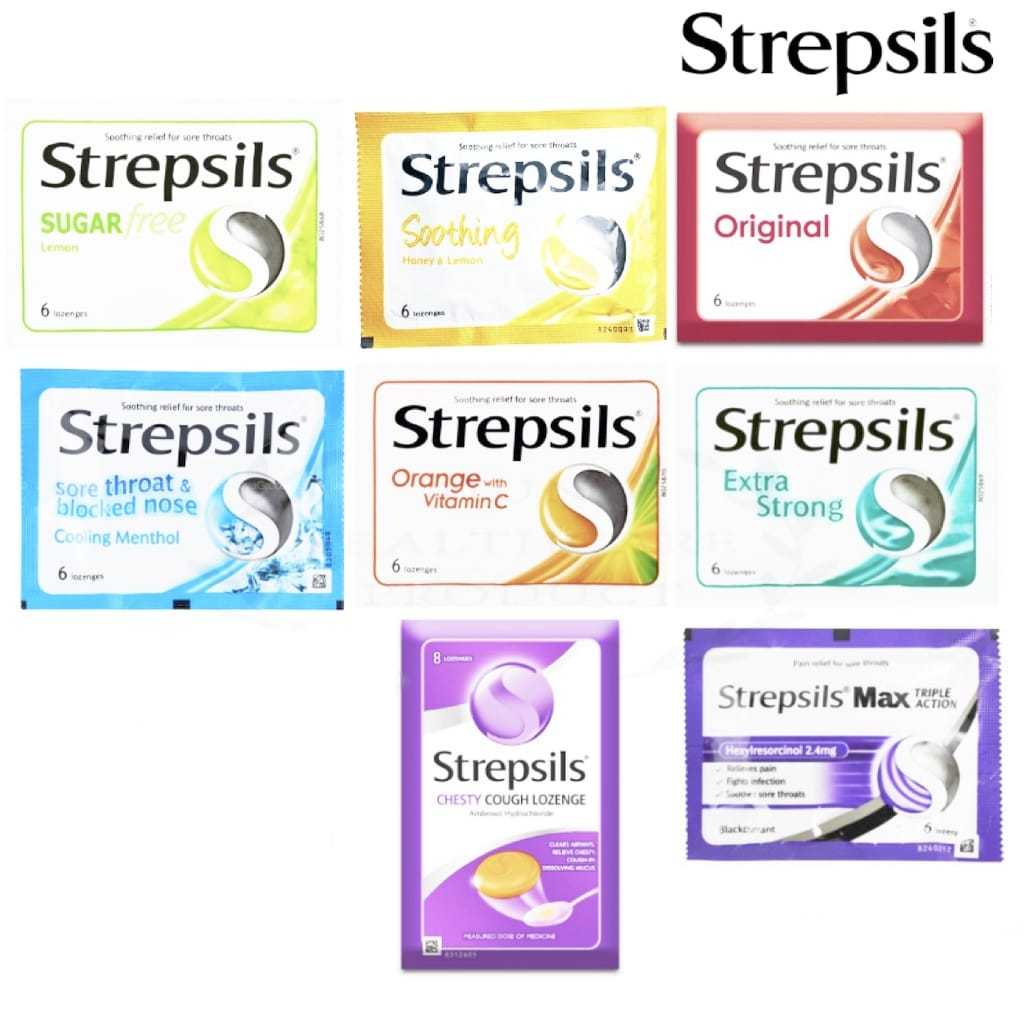 Strepsils Lozenges Series 6's/Chesty Cought 8's | Shopee Malaysia