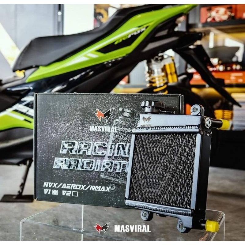 Masviral RACING Besar @ Big Radiator Yamaha NVX V1 V2 Nmax V1 Less ...