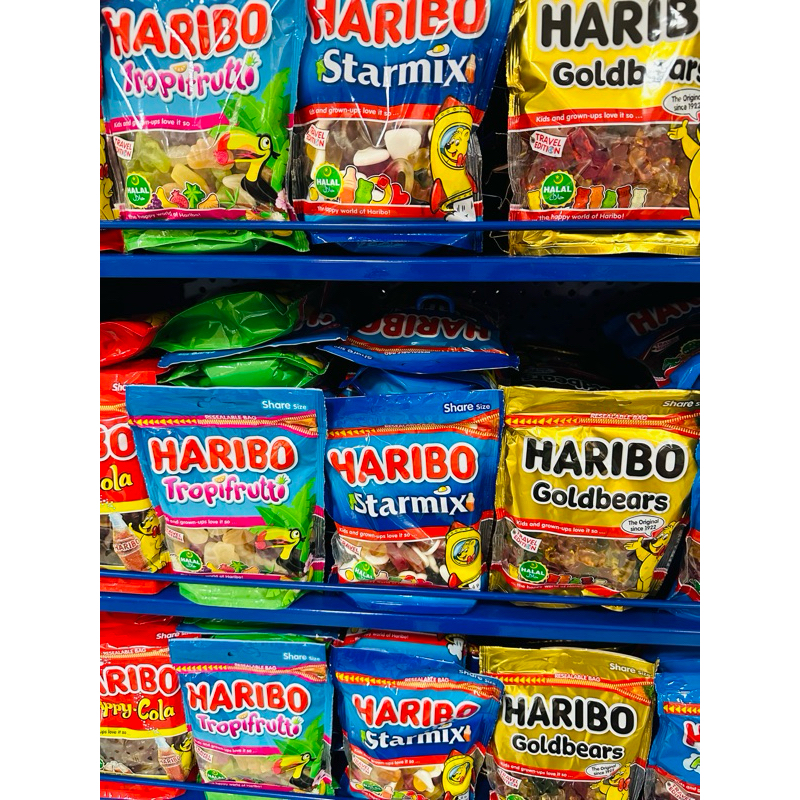 Haribo All Flavour Goldbears Starmix Tropifruit Happy Cola (Turkey ...