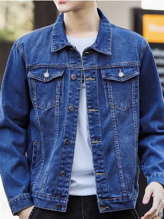 Denim jacket shopee outlet