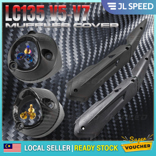 [MALAYSIA READY STOCK] JL SPEED YAMAHA LC135 V5 LCV5 EXHAUST MUFFLER ...