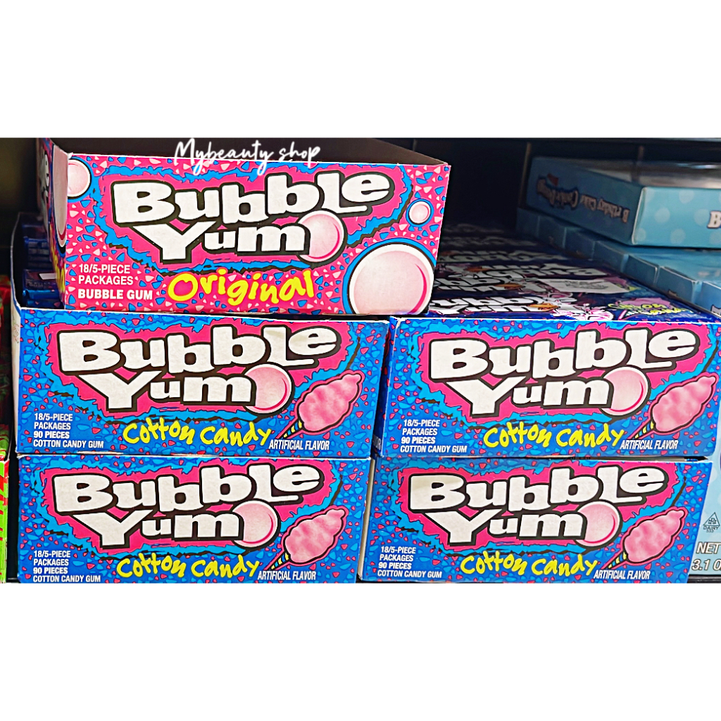 Original & Cotton Candy Bubble Yum Gum 40g 5 Pieces Shopee Malaysia