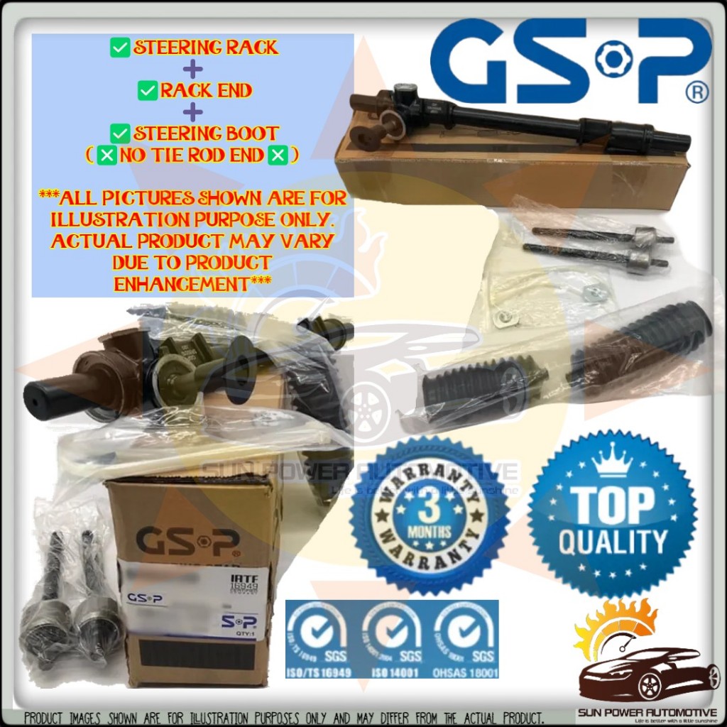 Toyota Avanza 1.3 1.5 F651 F652 F653 F654 GSP Power Steering Gear Rack ...