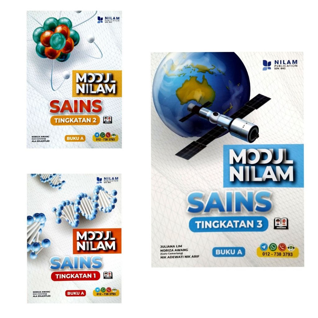 MODUL NILAM SAINS TINGKATAN 1•2•3 BUKU A & BUKU B 【NILAM】 | Shopee Malaysia