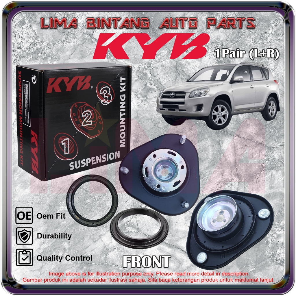 ( 1Pair ) Toyota Rav4 ACA30 Front Absorber Top Mounting , Strut Mount ...