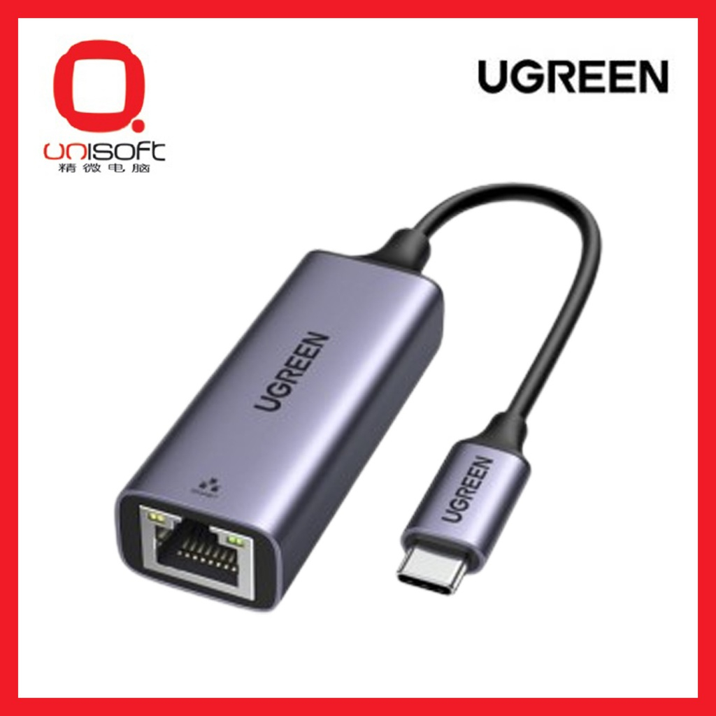 Ugreen Usb Type C 50737 1000mbps Ethernet Adapter Shopee Malaysia 2292