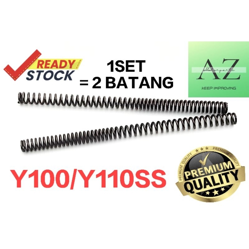 YAMAHA Y100/Y110SS FRONT FORK SPRING SET ( TAIWAN ) | Shopee Malaysia