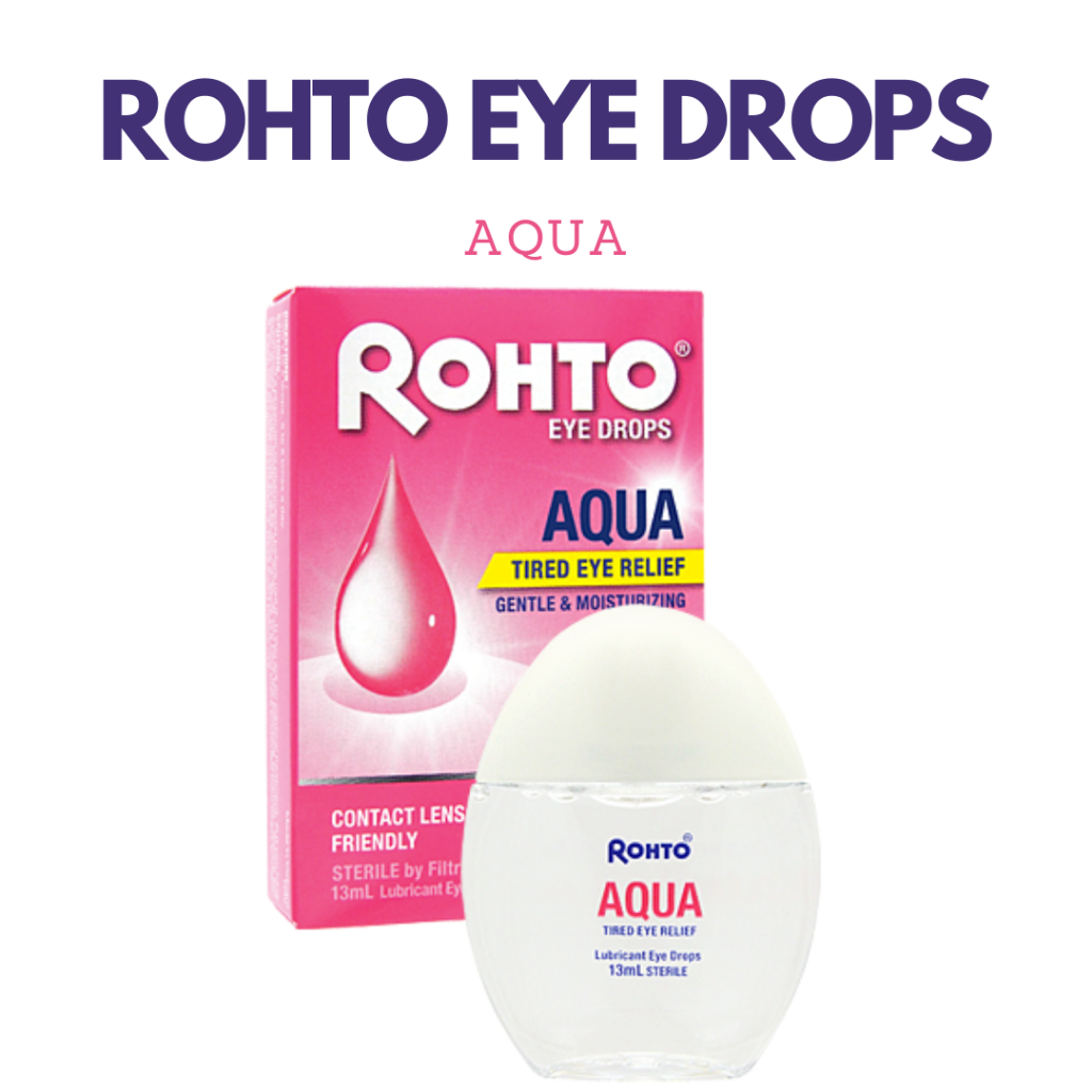 ROHTO Aqua Eye Drops 13ml | Shopee Malaysia