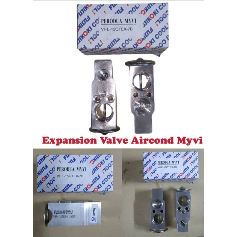 Fujikoki cool Expansion Valve Aircond Perodua myvi Alza Viva Aruz Bezza (Taiwan) Shopee Malaysia
