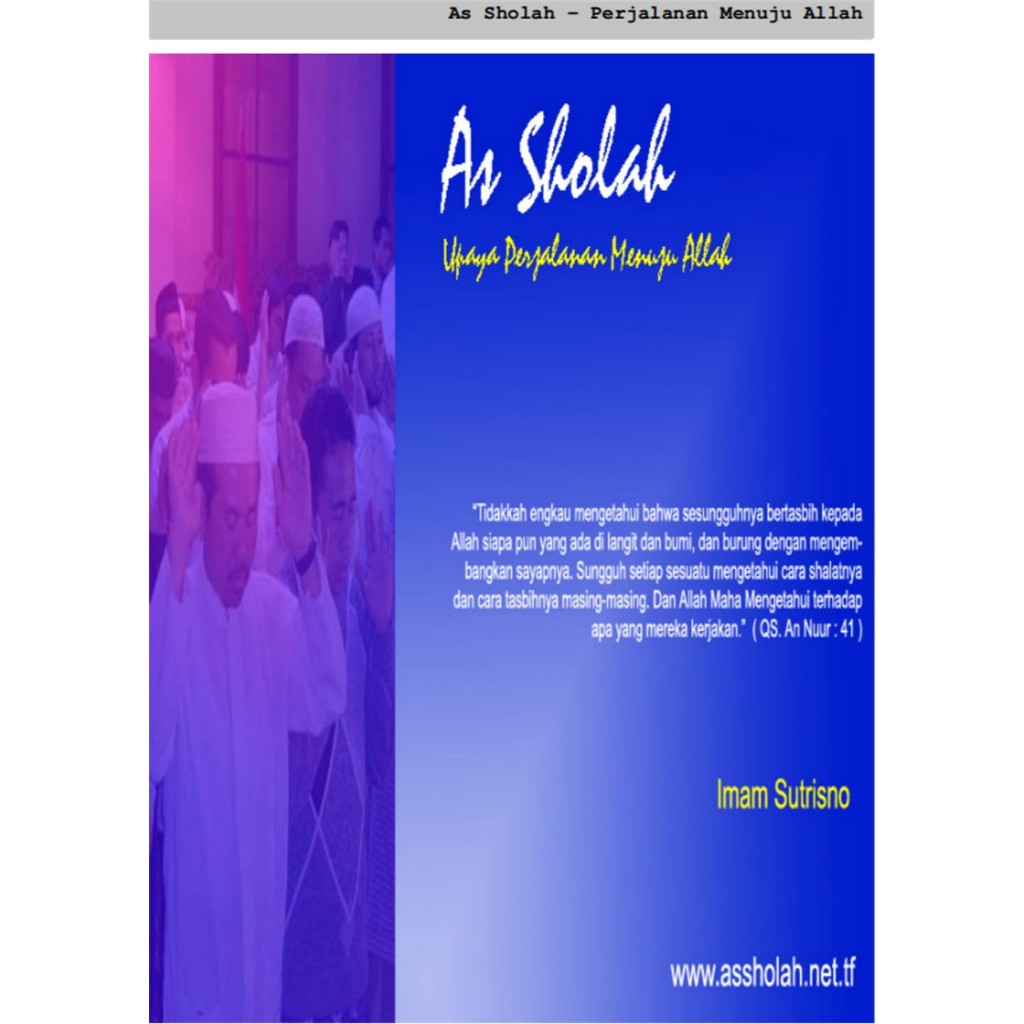 As Sholah Upaya Perjalanan Menuju Allah (ebook) | Shopee Malaysia