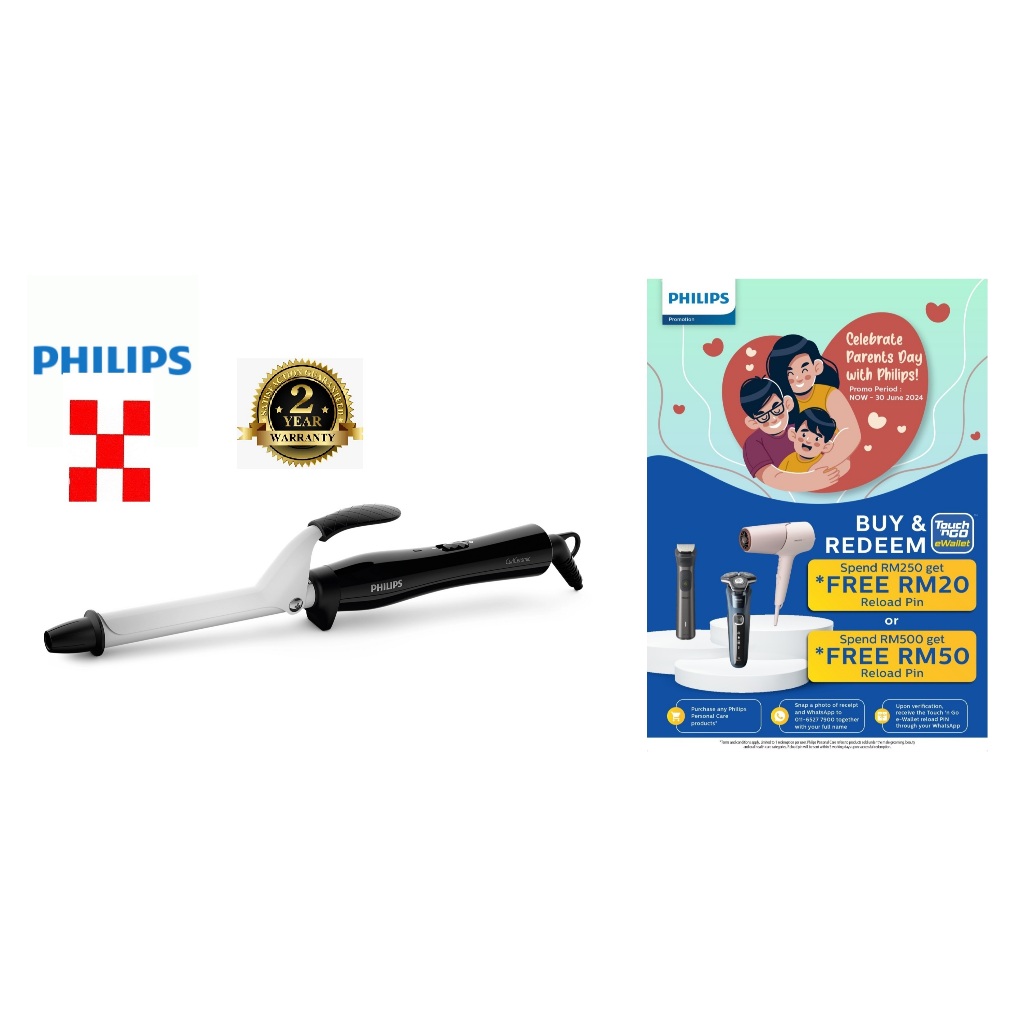 Hair Curler Philips In Hair Styler Philips 2-in-1, Straightener