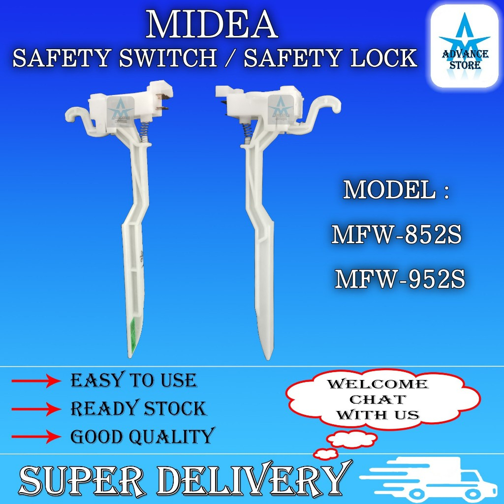 MK-5018 ORIGINAL MFW-852S MFW-952S Washing Machine MIDEA Safety Switch ...
