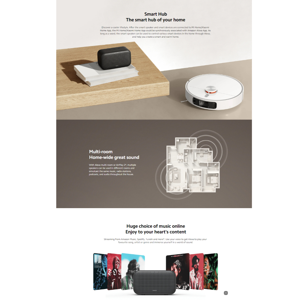 Xiaomi hub alexa shops