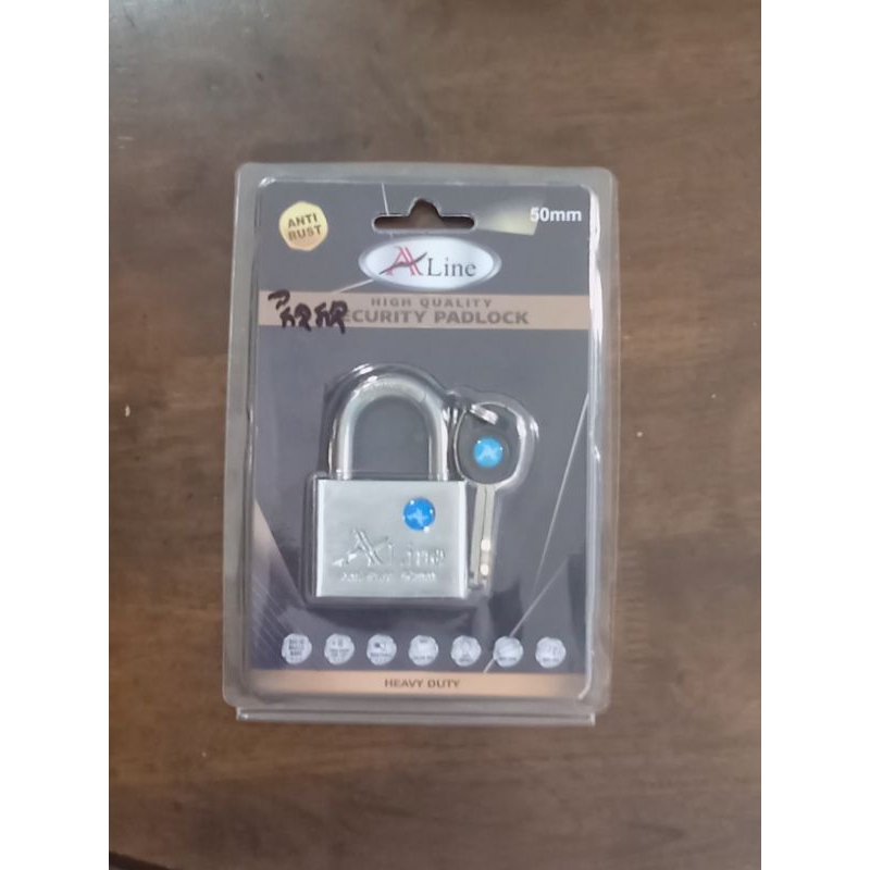 ALINE 50mm Stainless Steel Heavy Duty Anti Rust PadLock | Shopee Malaysia