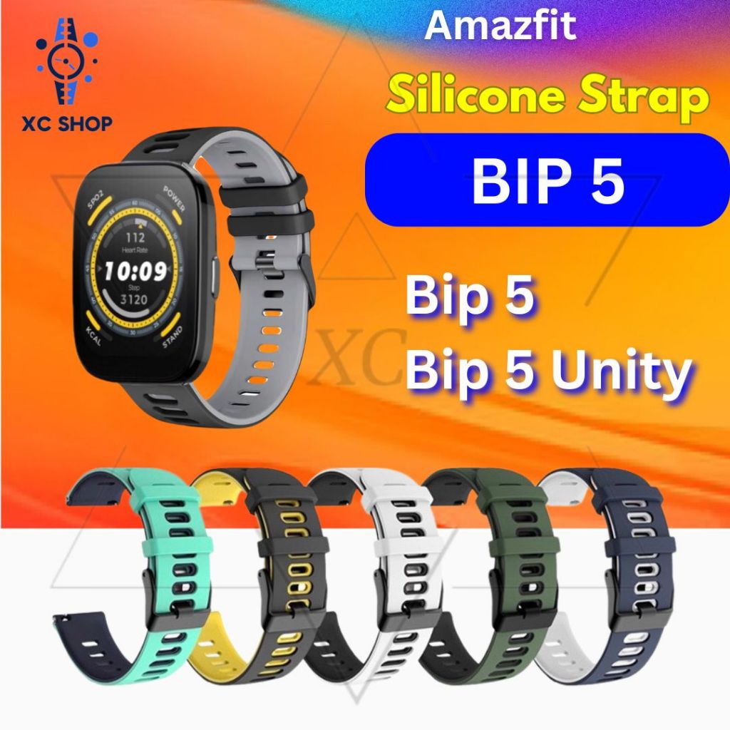 Amazfit Bip 5 pro watch strap tali jam tangan wristband Bip5 band ...