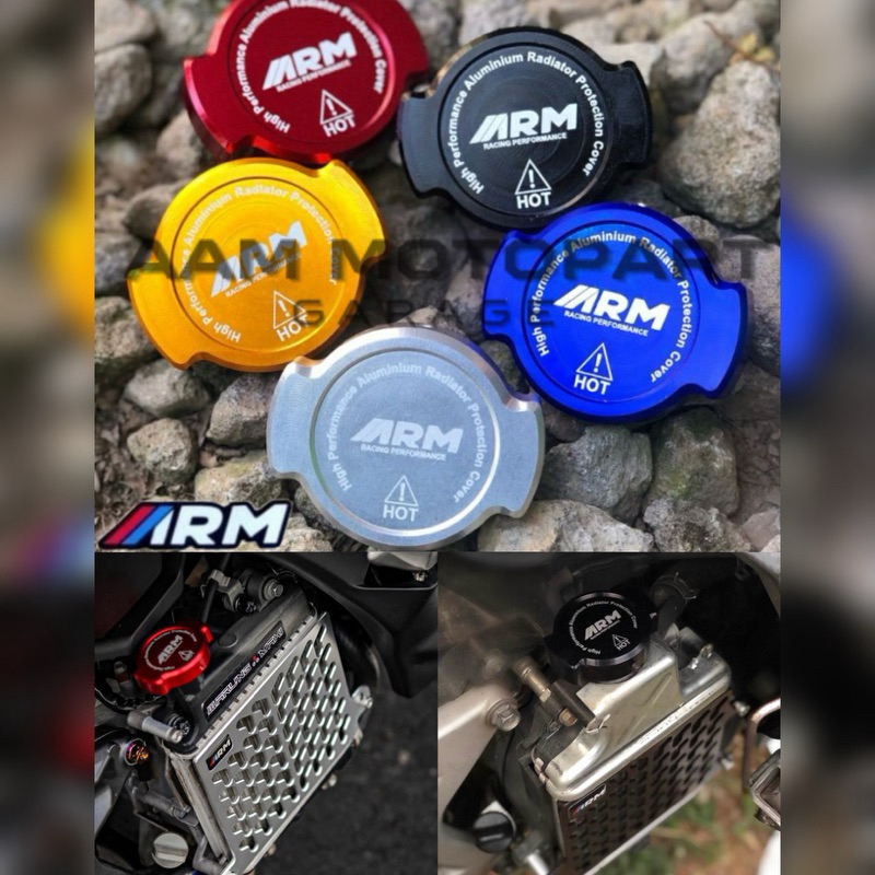 ARM RADIATOR CAP RADIATOR ARM CAP FULL ALLOY CNC NVX NMAX VARIO125 150 ...