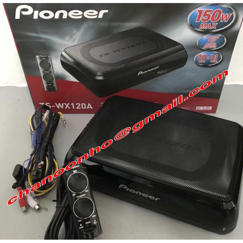 PIONEER TS-WX120A 150W POWERFUL AMPLIFIER ACTIVE SUBWOOFER ONLY | Shopee  Malaysia