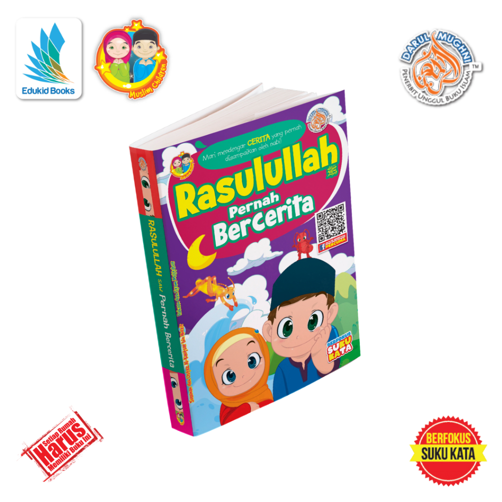 Buku Cerita Kanak Kanak-Rasulullah Saw Pernah Bercerita -Suku Kata ...