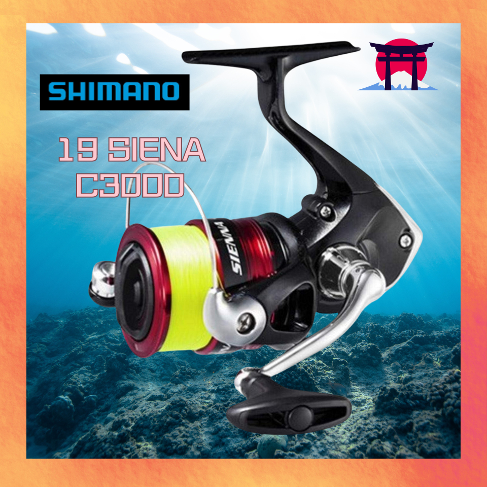 Shimano Spinning Reel 19 Siena C3000 No.3 with 150m thread Eging ...