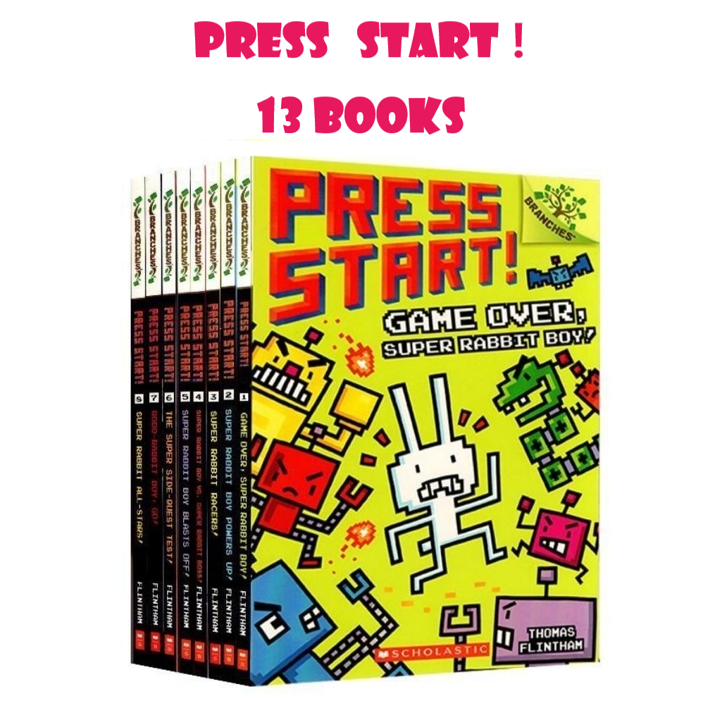 Press Start 13 Books Scholastic Branches | Shopee Malaysia