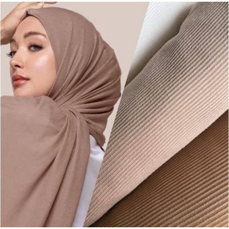 shawl jersey ribbed