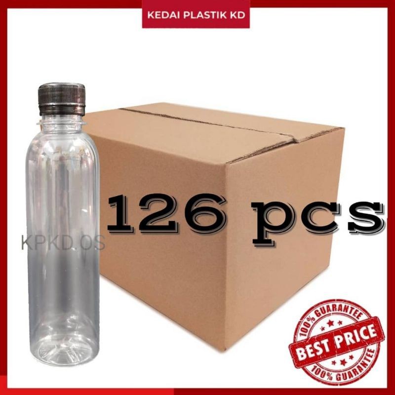 126pcs Empty Water Bottle 250ml (round) Air Botol Kosong (bulat)include ...