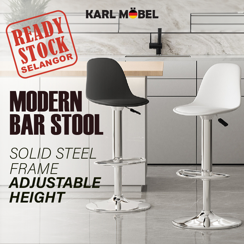 Modern Bar Stool Chair Modern Backrest Bar Chair Cash Register Front ...