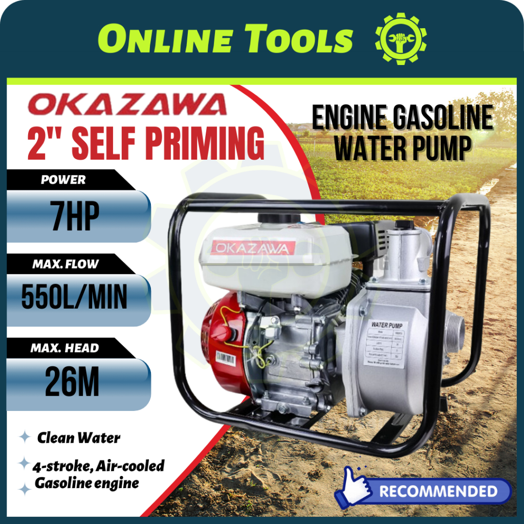 OKAZAWA WB20CX 2inch / WB30CX 3inch Self Priming Centrifugal High ...