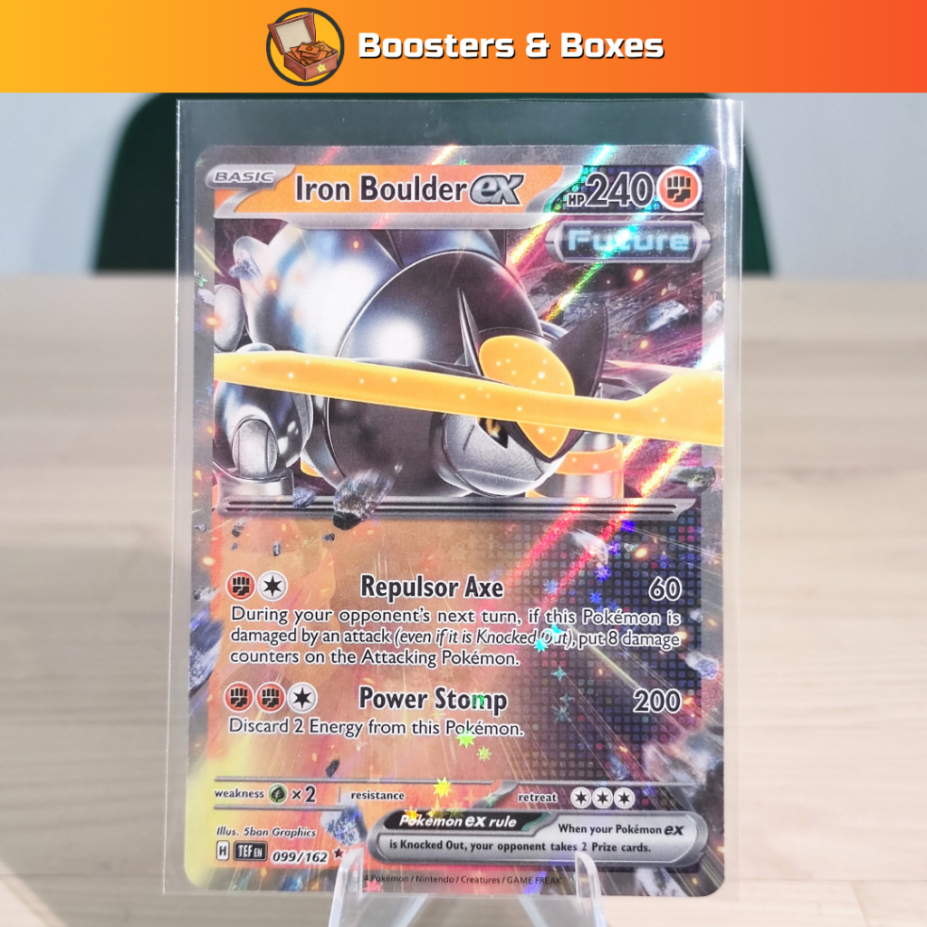 Iron Boulder ex (099/162) [Scarlet & Violet: Temporal Forces] | Shopee ...