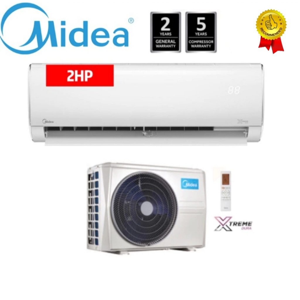 Midea 2HP MSGD-18CRN8 Air Cond R32 With Ionizer Air Conditioner ...