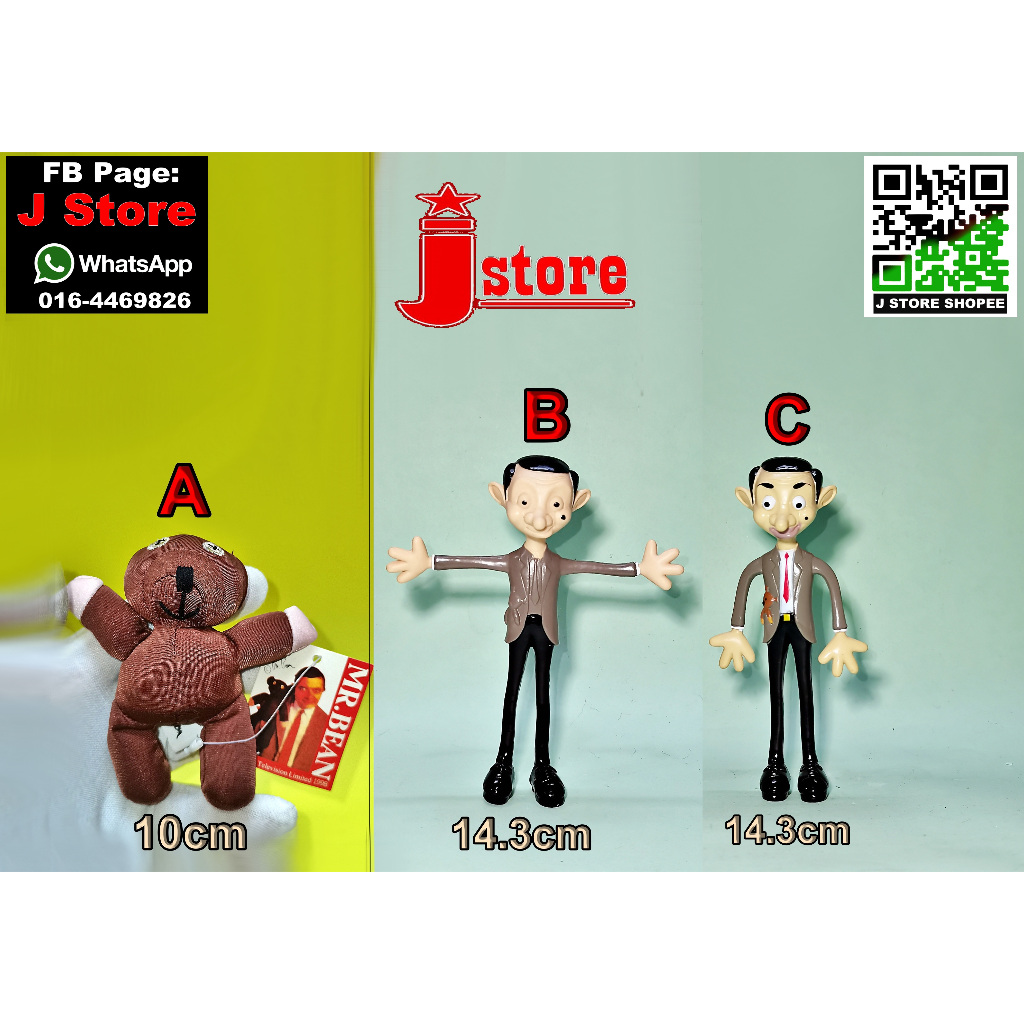 Mr bean Toy collection ( J Store ) | Shopee Malaysia