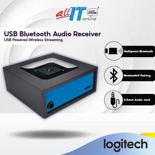 Logitech USB Bluetooth Audio Receiver with USB Powered Wireless Streaming (980-001276)