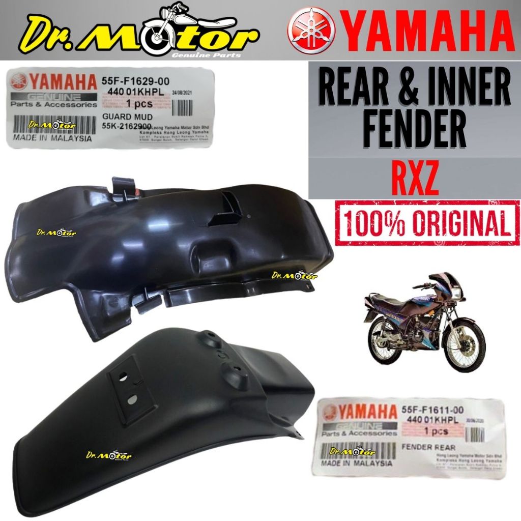 RXZ Rear Inner Fender Mudguard Belakang Magat Mudgat Ekor Mud Guard Ori ...