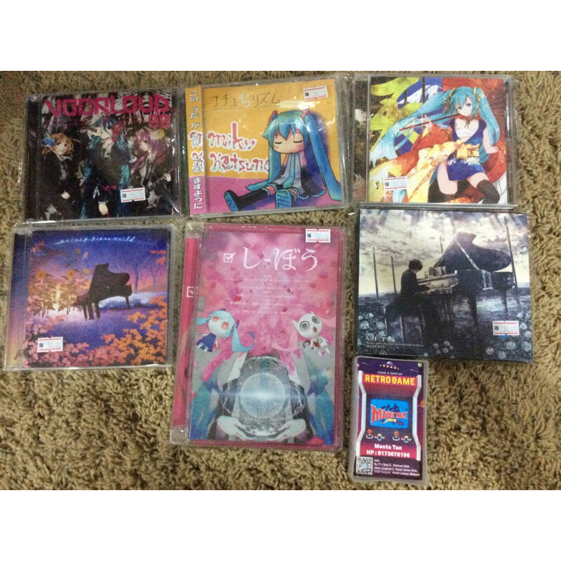 Hatsune Miku / Vocaloid Music Album CD/DVD BlueRay Merchandise ...