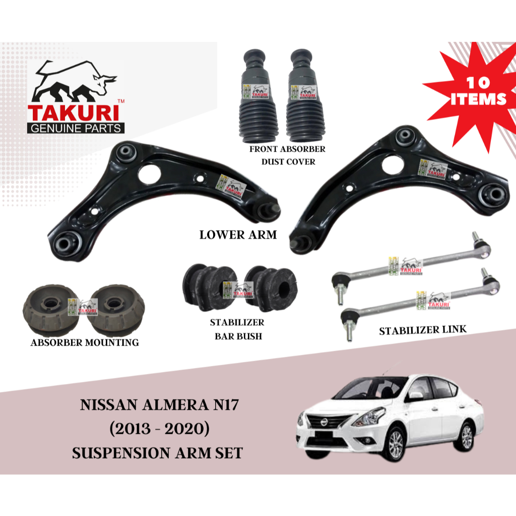 Takuri Nissan Almera N Lower Arm Absorber Mounting Stabilizer Link