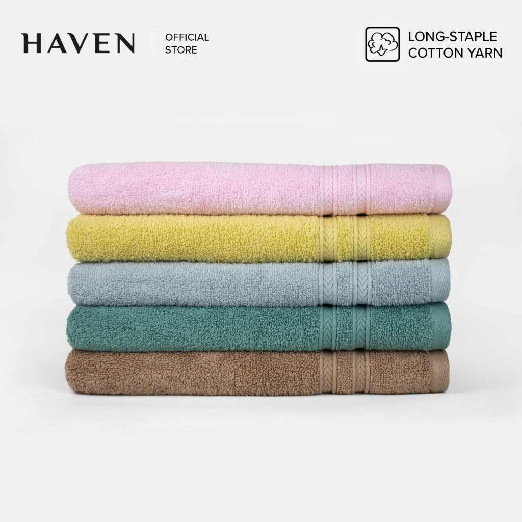 Catherine & Mott's Long Staple Cotton Zero Twist Yarns Bath Towel (1 Pc ...