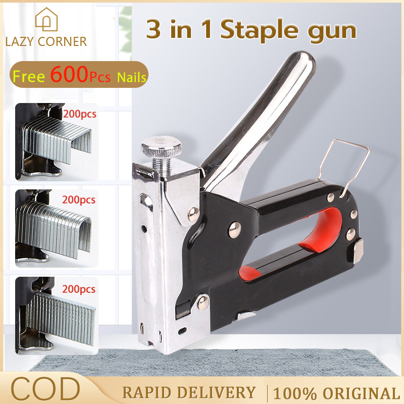 Heavy Duty 3 In 1 Multitool Nail Staple Gun Stapler Stapling Machine ...