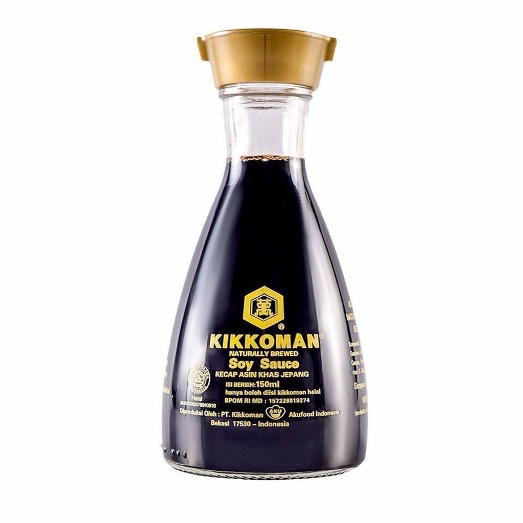 [HALAL] Kikkoman Soy Sauce Naturally Brewed 150ML Kicap Asin Khas