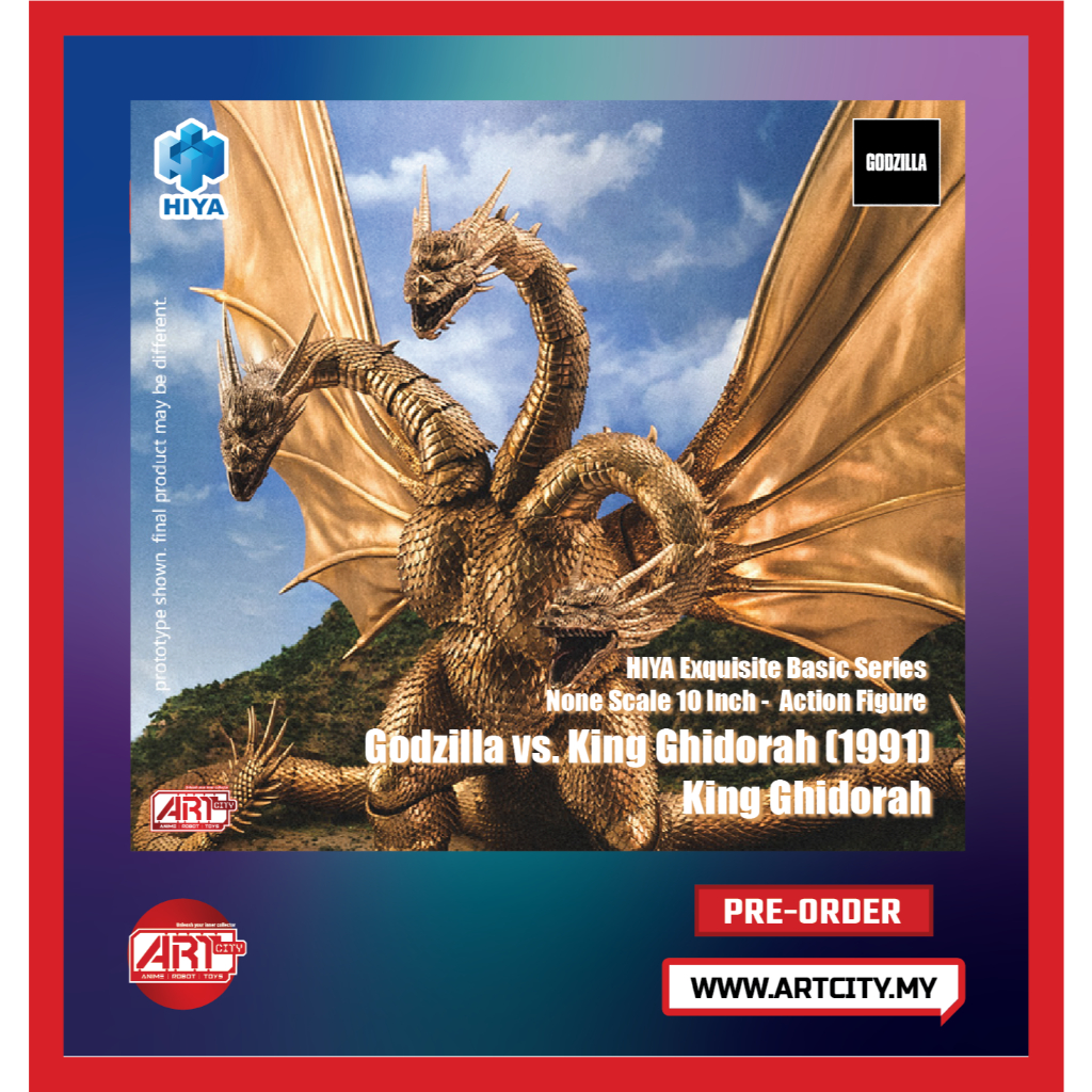 Hiya Toys - Exquisite Basic - King Ghidorah - Godzilla vs. King ...