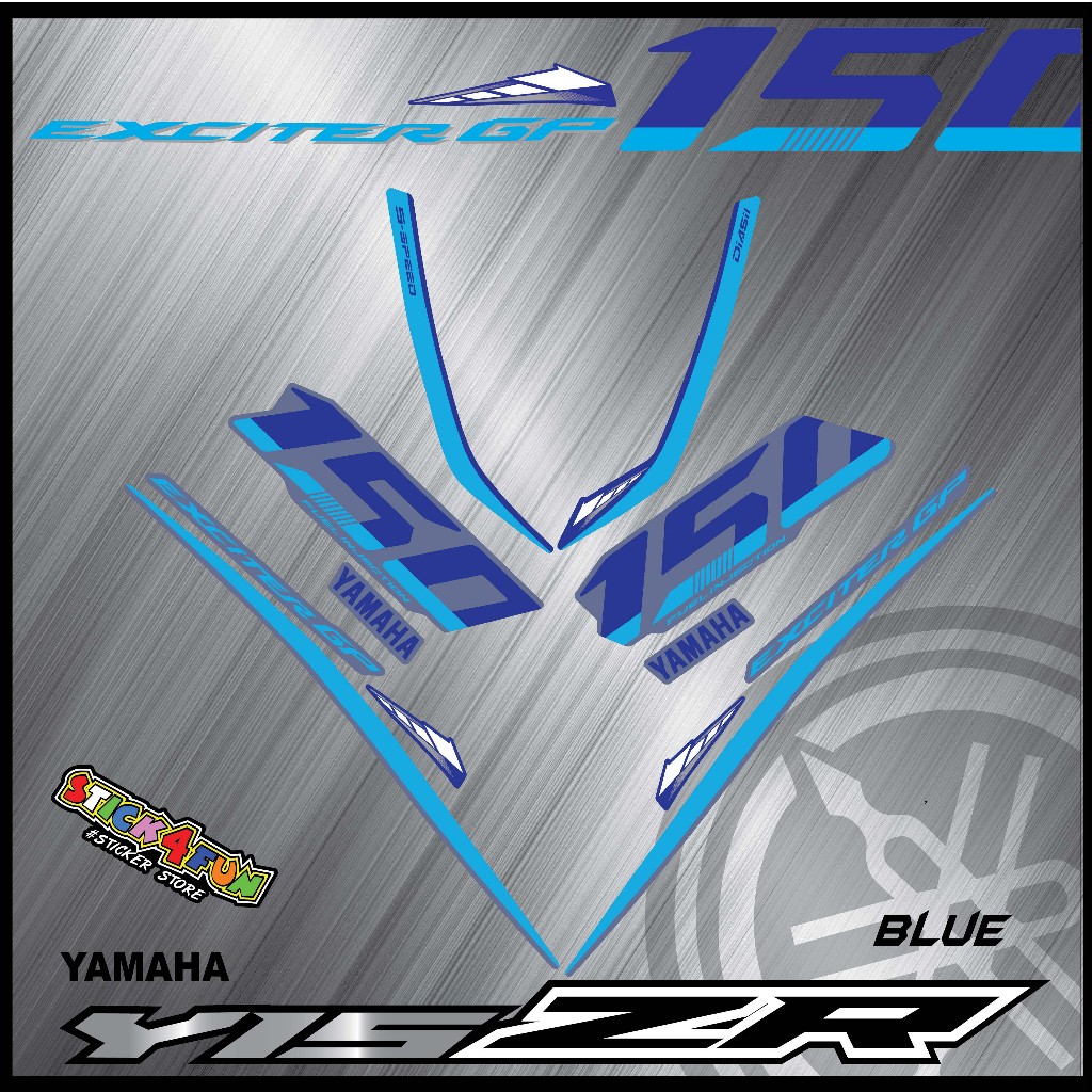 STRIPE MOTOR YAMAHA Y15 Y15ZR EXCITER GP 2020 VN (10) VIETNAM BODY ...
