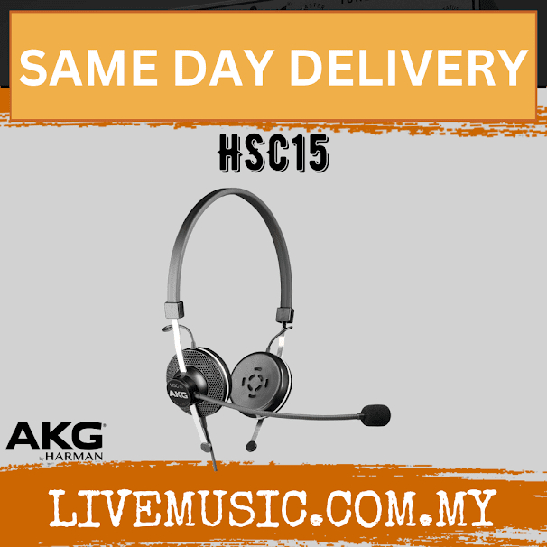 AKG HSC15 Conference Headset (HSC-15) | Shopee Malaysia