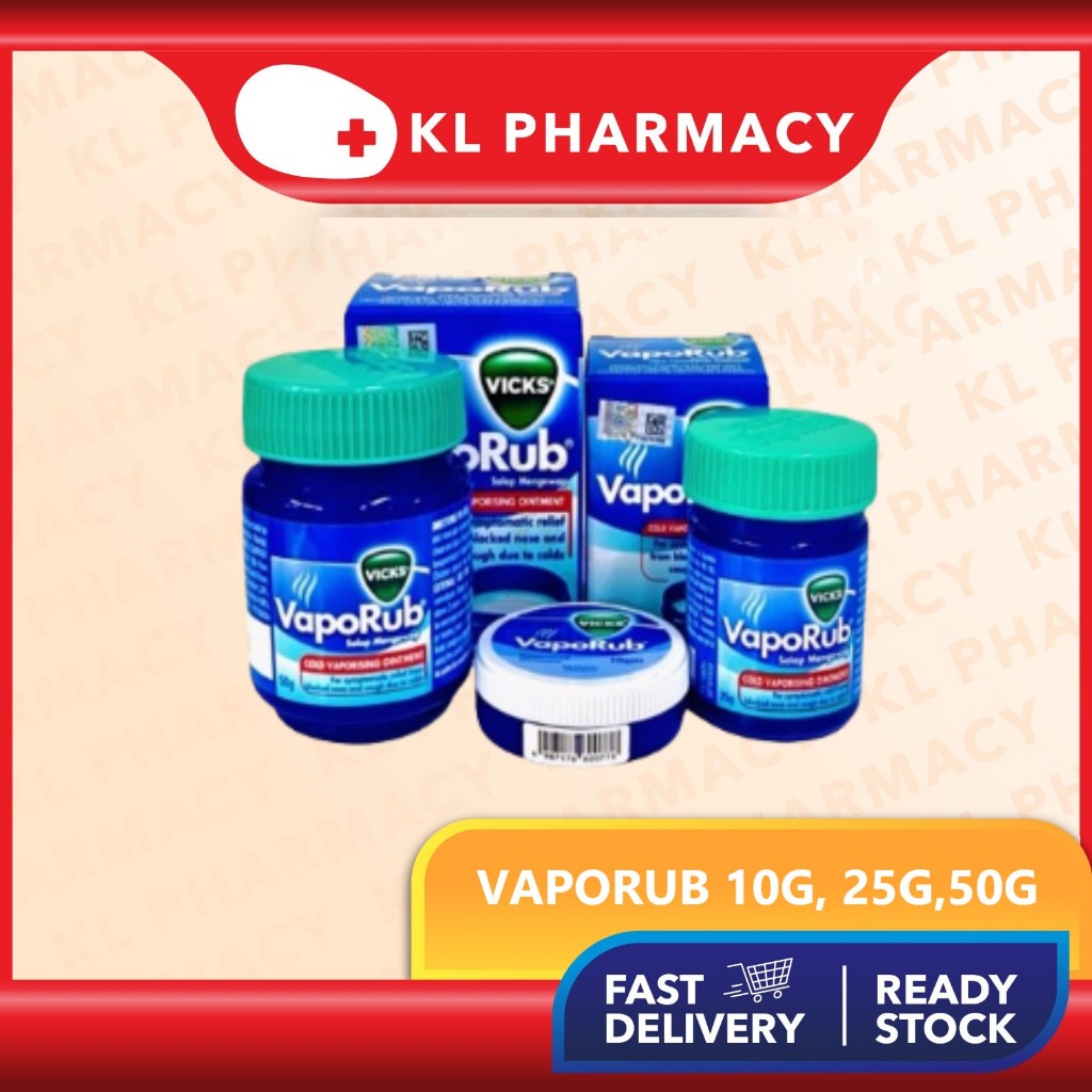 VICKS VapoRub 10g | 25g | 50g | Shopee Malaysia