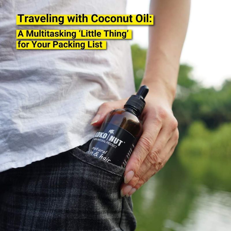 KOKONUT coconut body oil, skin and hair 100ml | Shopee Malaysia