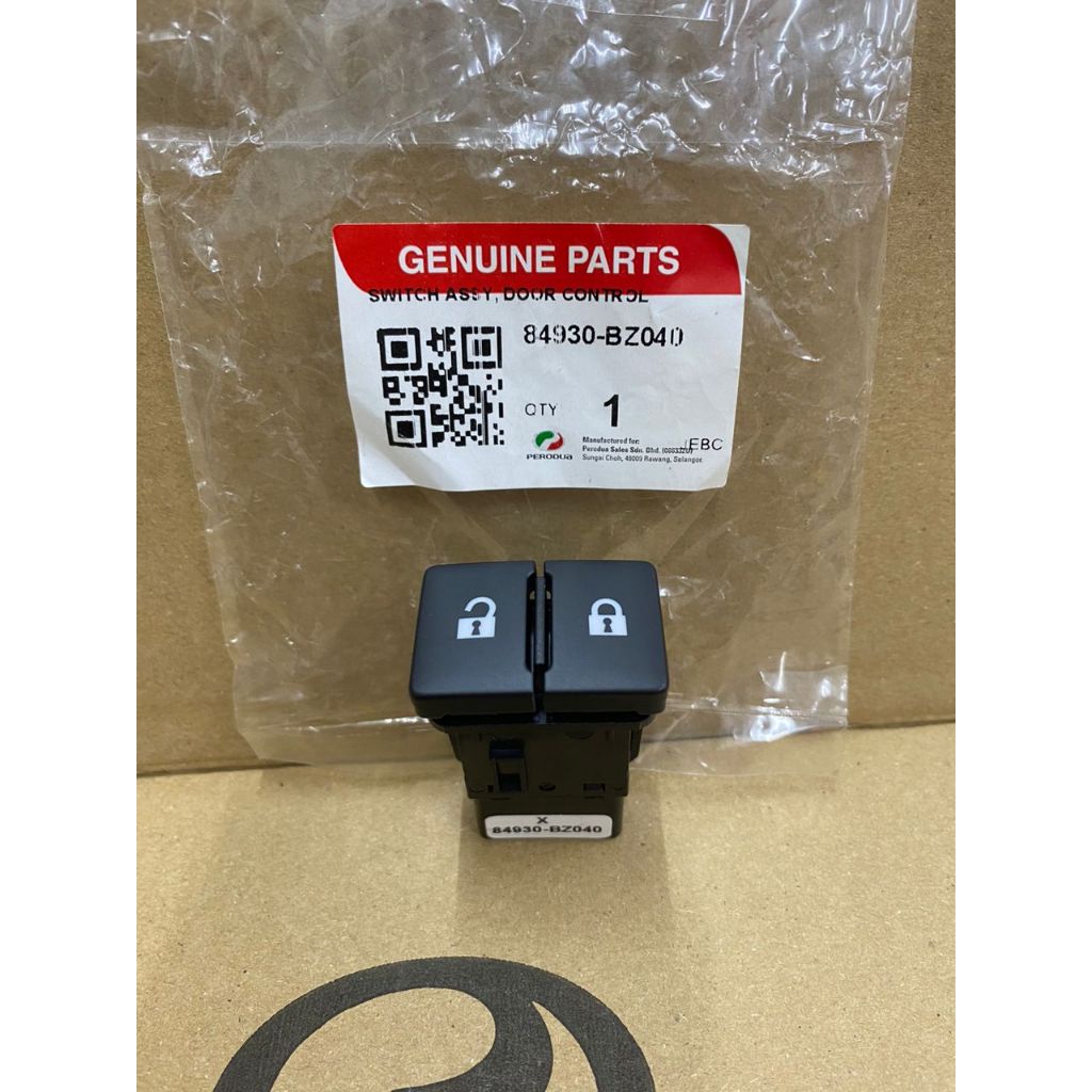 ALZA 2022 SPEC HI/MID/LOW HANDBRAKE CENTER SWITCH DOOR LOCK SWITCH LOCK ...