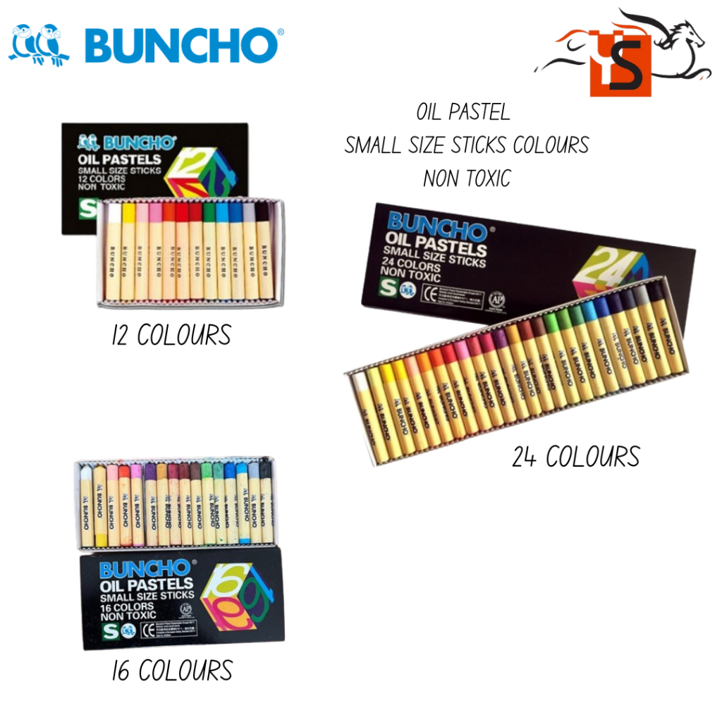 BUNCHO OIL PASTEL 48/36/24/16/12 (READY STOCK) | Shopee Malaysia