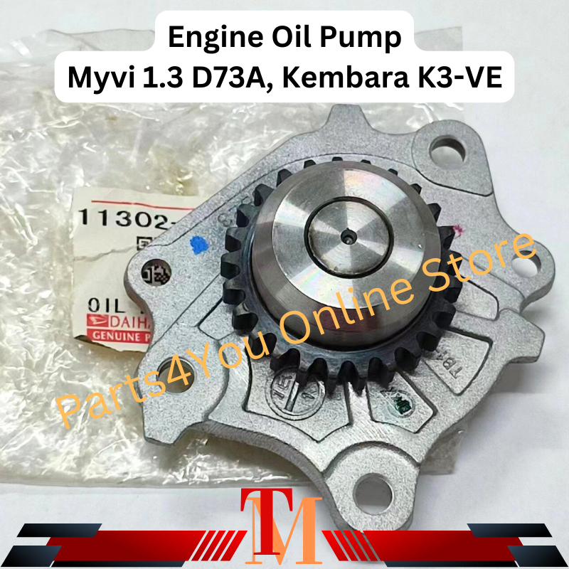 ENGINE OIL PUMP TOYOTA AVANZA 1.3 F601 F651 RUSH 1.3 F700, MYVI 1.3 ...