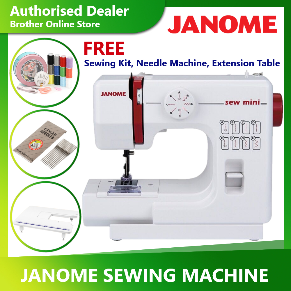 🔥READY STOCK 🔥 Janome Mini Sewing Machine 525A / Mini Mesin Jahit