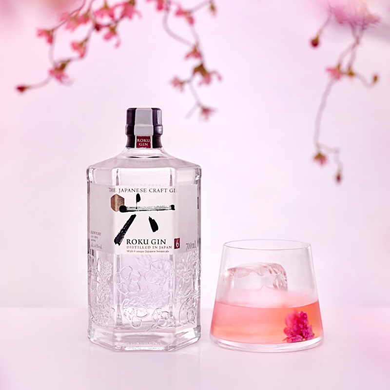 ROKU GIN Resin art Alaric Ng on LinkedIn: Roku Gin Sakura